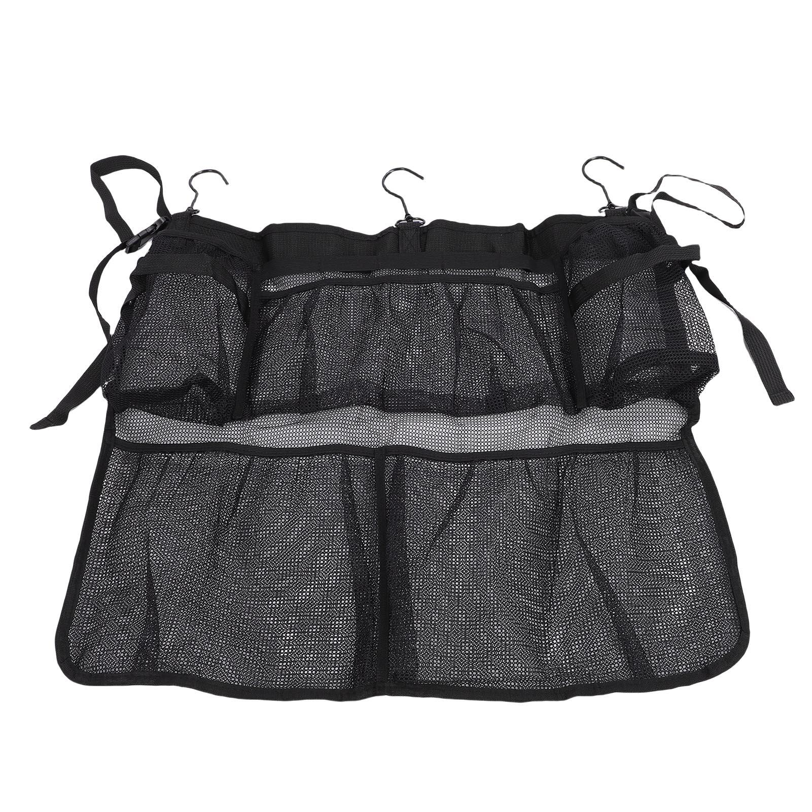 

Pool Hanging Mesh Bag Large Capacity Foldable Poolside Hanging Organizer Beach Toys Storage Bag