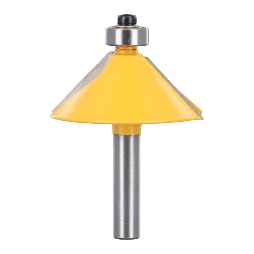 8mm Shank 45 Degree Chamfer & Bevel Edging Router Bit Cutting End Mill