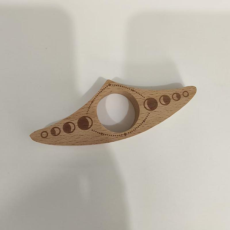 

Wooden Thumb Bookmark Portable One-Handed Finger Page Holder Vintage Reading Press Natural Wood Page Clip For Books Reading as the picture