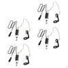 Bite Chain Alerter Flash Lightweight Sensitive Assembly Buzz Indicator for Daytime And Night Fishers