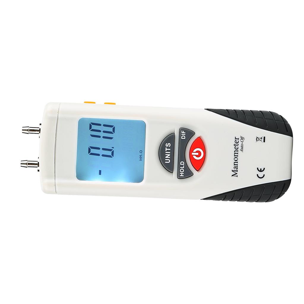 HT?1890 Handheld Digital Manometer Differential Gauge  Pressure Meter 11 Selectable Units