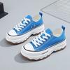 Women's Fashion Canvas Skateboard Shoes Girls Students Sports Running Sneakers Walking Hiking Travel Footwear