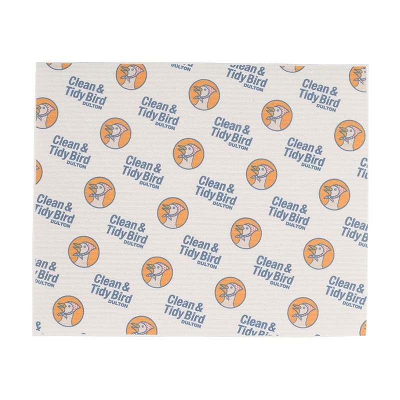 

Dulton Cellulose Cloth CLEAN TIDY BIRD Absorbent Draining 250 x 300 Absorbs Water Soothing Duck Design & L, Mat, mm, Yellow, RN-0540L/YL, Reliably,