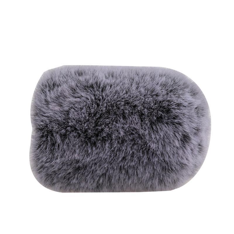 Universal Microphone Outdoor Artificial Furry Windscreen Fur Windshield Wind Muff for AT2020 Condenser Microphone X3UF