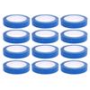 12 Rolls Blue Painting Tape 20mm X 30m Adhesive Automotive Masking Tape for Cars Trucks Motorcycles Home School Craft