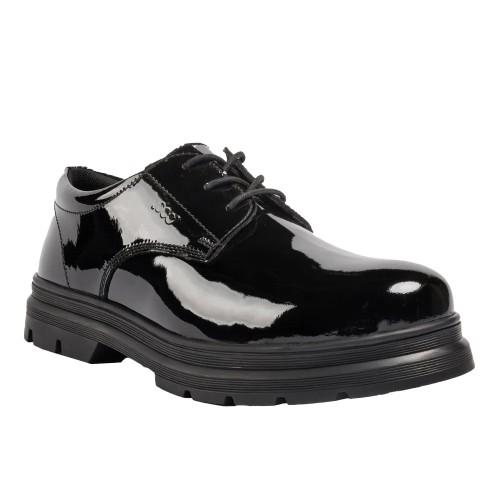 POD Girls Irene Leather School Shoes
