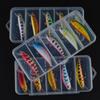 Five-Piece Boxed Sinking Minnow Lures Set, 5.5cm 5g, for Long Cast Fishing