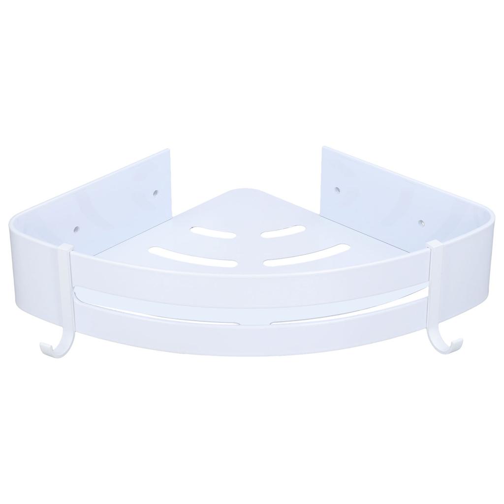 Shower Corner Organizer Aluminium Alloy Durable Rustproof Widely Used Easy Installation Corner
