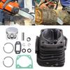 Durable Diameter 45mm Chainsaw Cylinder and Piston Set Fit 52 52cc Gasoline Oil Chainsaw for Chainsaw Engine Motor Parts