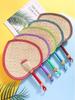 Summer Portable Large Palm Leaf Fan, Traditional Style for Children and Babies, Summer Cooling Hand Fan, Small Banana Leaf Fan