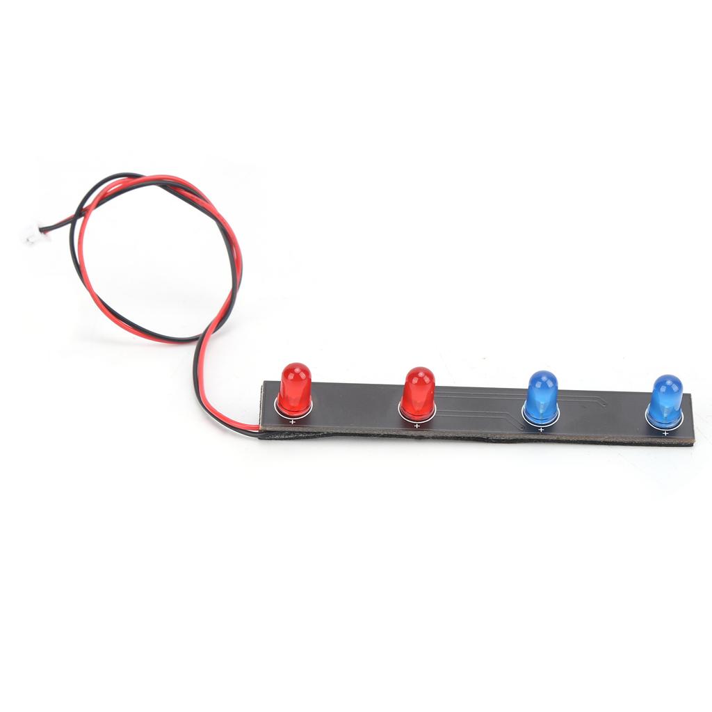 RC Car Roof Light Bar Headlight with Red Blue LED for WLtoys 12428 112 Scale RC Car Parts