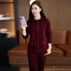 Spring & Autumn Women's Casual Sports Suit: Soft Two-Piece for Moms, Perfect for Jogging, Fitness, Home, & Outdoors