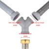 Washing Machine Drain Pipe Tee Joint 3 Way Sink Drain Waste Pipe Connector Kitchen Sewer Pipe Fitting Easy To Install