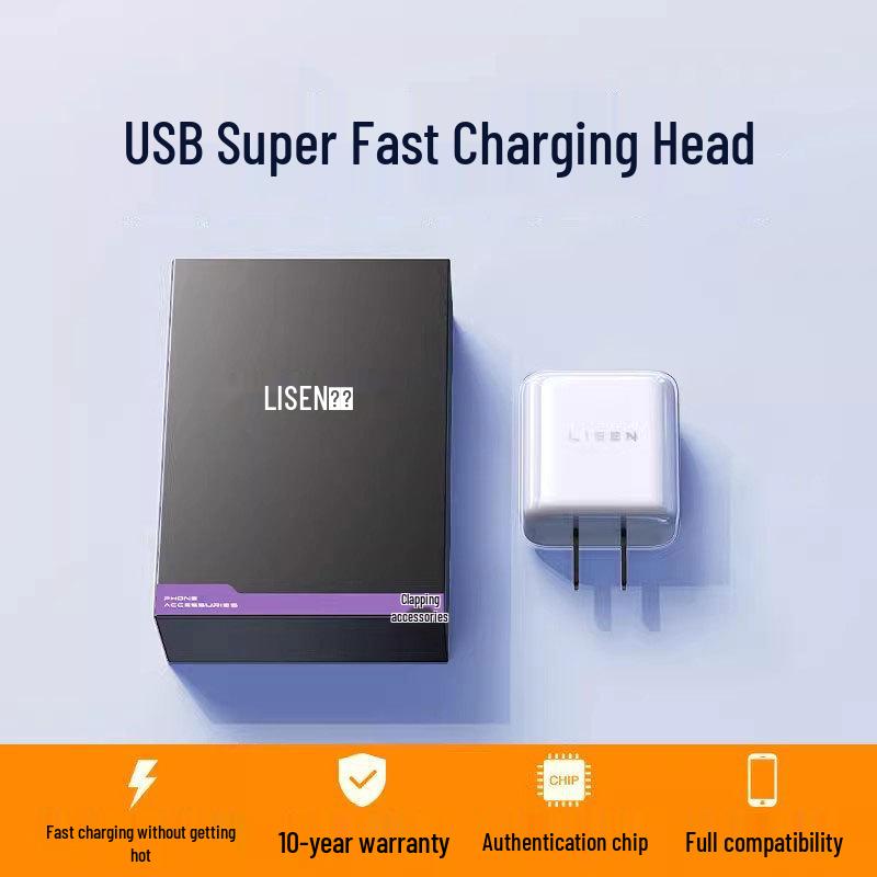 Fast Charging Multi-Head Data Cable: Three-in-One Charger Set