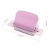 KW trio 6 Hole Paper Punch Handheld Metal Hole Puncher 5 Sheet Capacity 6mm for A4 A5 B5 Notebook Scrapbook Diary