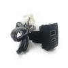12V/24V Car QC3.0 PD Type C Dual Charging Outlet Power Adapter Charger Socket Fit For Beetle Car Accessories