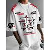 2026 Summer New Men's Sports Shirt Chicago 23 Printed Digital