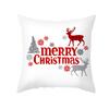 New Christmas Pillowcases Home Office Decoration Printed Linen Cushion Supplies