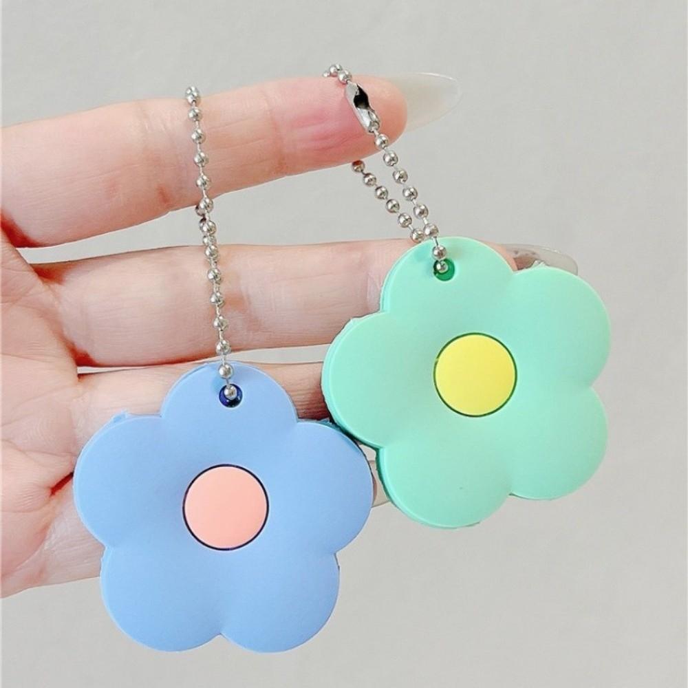 Soft Flower Key Cover Cap Cute Access Card Holder Mini Key Case Earphone Case