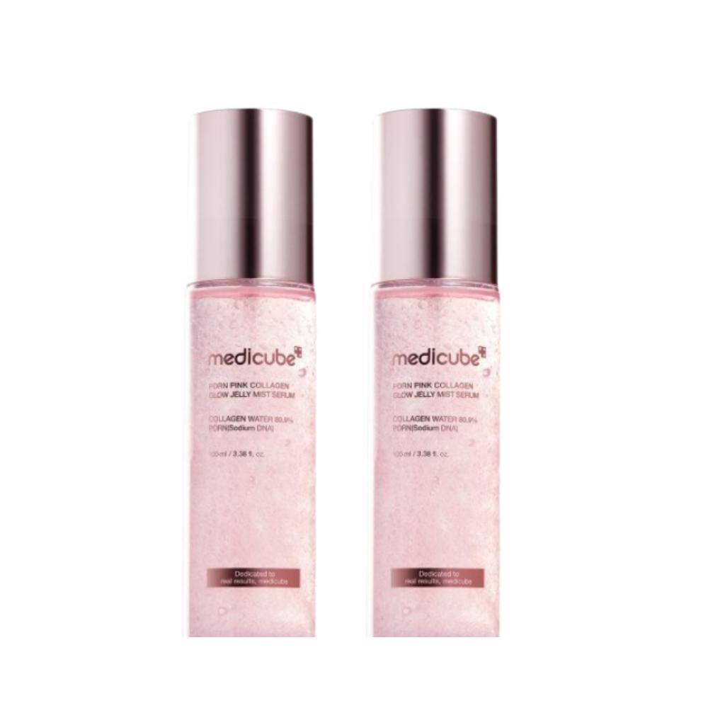 

Medicube PDRN Pink Collagen Glow Jelly Mist Hydrating & Radiance Boosting Spray 100ml (2PCS Set)
