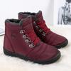 Winter Women Boots Fleece Plush Waterproof Luxury Platform Female Shoes Non-Slip Outdoor Trend Big Size Fashion Ankle Boots