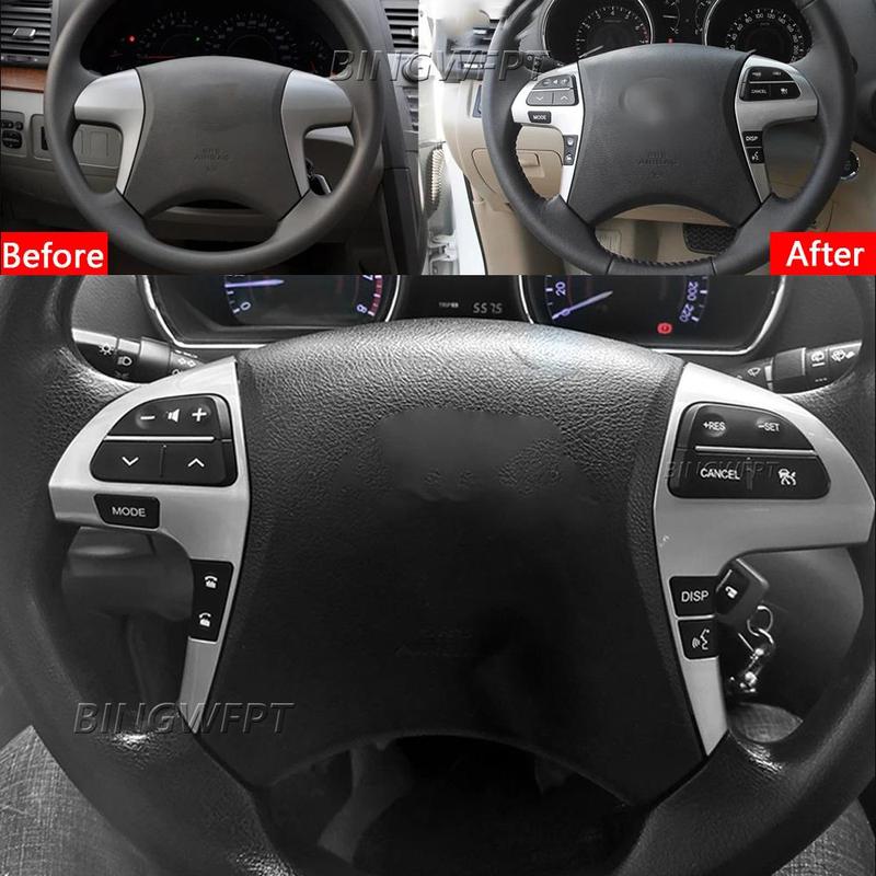 Steering Wheel Control Button Cruise Control Remote Volume Switch For TOYOTA HILUX VIGO COROLLA CAMRY HIGHLANDER INNOVA 2006-15