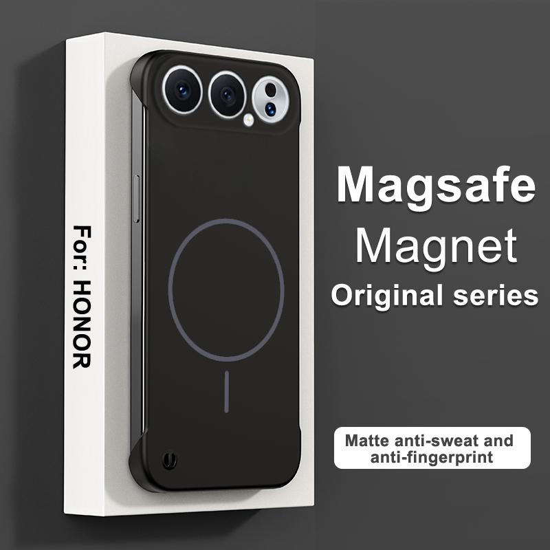 Cases For Honor 500 Pro Frameless Shockproof Hard Case For Honor 500 Pro Magnetic Wireless Charging Matte Ultra Thin PC Cover