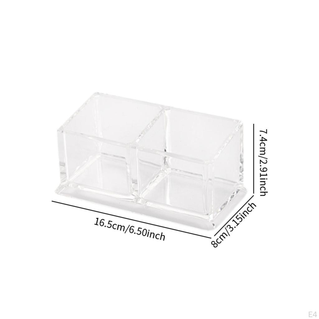 Acryl Zuckerpäckchenhalter Visitenkarten Krimskrams Sachets Teebeutel Schüssel Aufbewahrungsbehälter