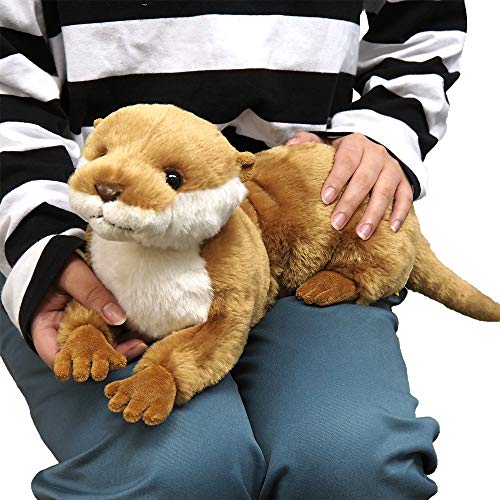 SunLemon Knee Otter Plush Toy, Beige, Small, 20 x 13.1 x 41cm, Animal, P-7062