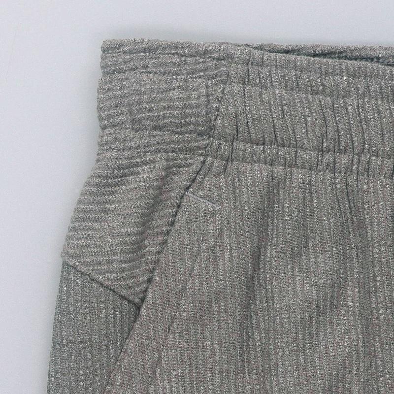 Under Armour Ottoman Solid Color Lace-Up Fleece Training Knit Pants Women Pants Gray 1379778-294