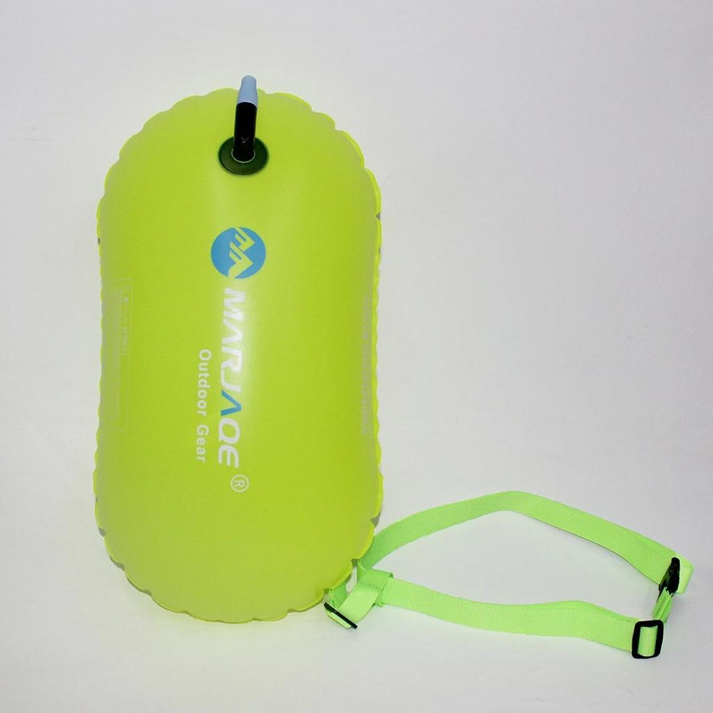 Inflatable Swim Buoy Float for Swimming Pool PVC Material 180mm Diameter Circular Lightweight Colored Swimming Belt Bubble