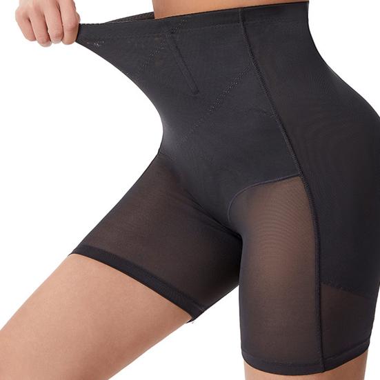 Kvinner Høy midje Formende shorts Magekontroll Rumpehever Gjenoppretting etter fødsel Stretch Shapewear Sømløse truser Undertøy