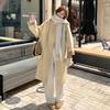 The New Winter Mid-Length Woolen Coat Is Trendy, Age-Defying, Versatile, Comfortable, Skin-Friendly, And Casual