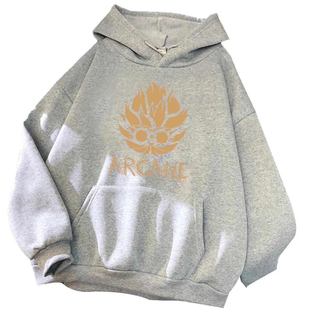 Arcane Heimerdinger Sudadera con capucha de estilo minimalista Harajuku Jersey Tops Sudadera Regalo para fanáticos