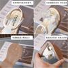 Girls Beach Shoes T-strap Soft Sole Children Princess Shoes Shiny Sweet Bows 2025 Summer New Kids Sandals Non-slip Cute Trendy