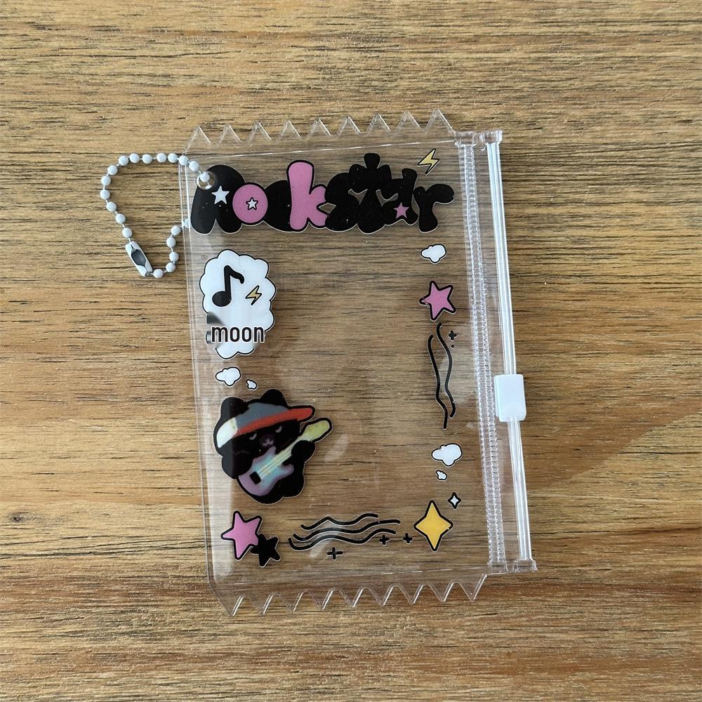 

Милый 3-дюймовый держатель для карточек с животными и кошелек на молнии с значком на пуговице и ПВХ подвеской для демонстрации