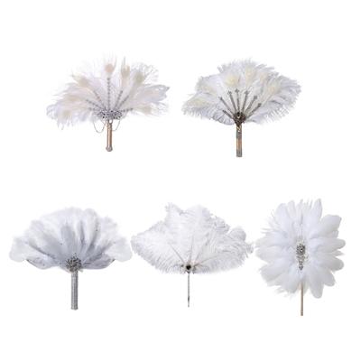 Bachelorette Party Lace Feather Fan BRIDE Bride To Be Hen Night Bridal Shower BRIDE Hen Party Engagement