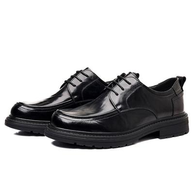 FashionLuxury Genuine Leather Shoes for Men Spring Autumn Soft-soled Men's Designer Platform Shoes Fashion Increase Dress Shoe Man