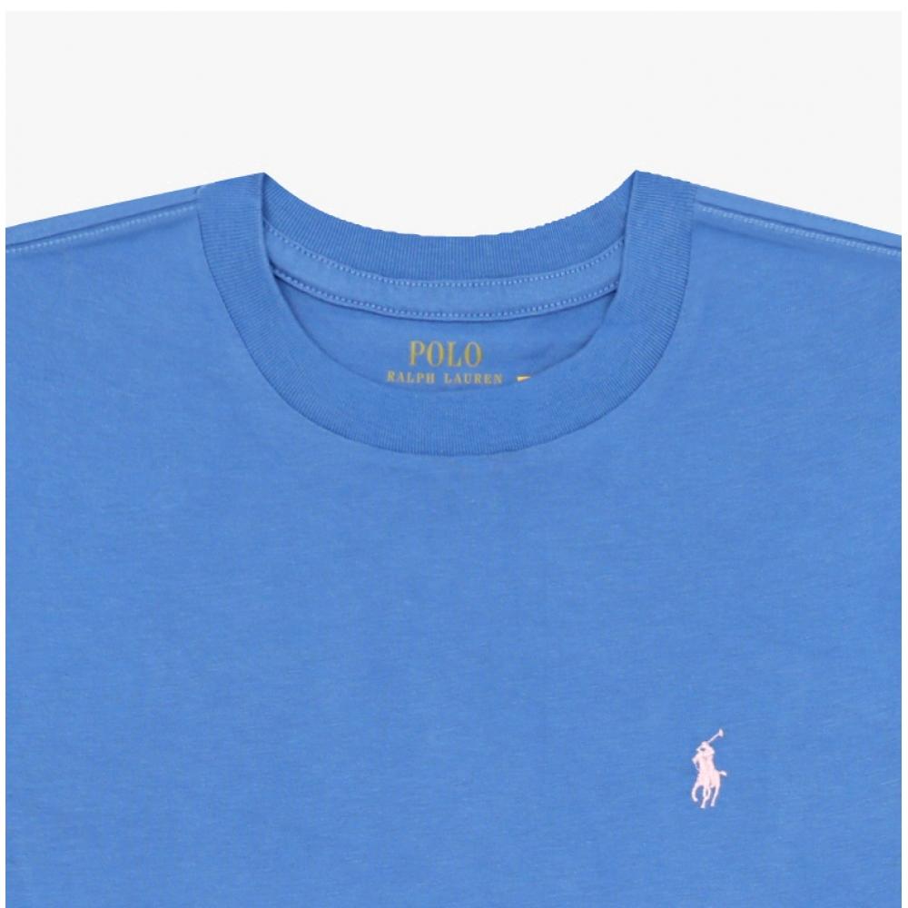 Polo Ralph Lauren Kids Crew Neck T shirT 323832904 New England Blue