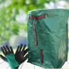 2pc Courtyard Weeds Collection Container Garden Leaves Flowers Waste Storage Bag Large Capacity Fallen Leaves Debris Bags