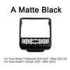 For Tesla Model Y Juniper 2025 Rear Screen Cover Protector Frame Back Air Vent Trim Protective White Car Interior Accessories