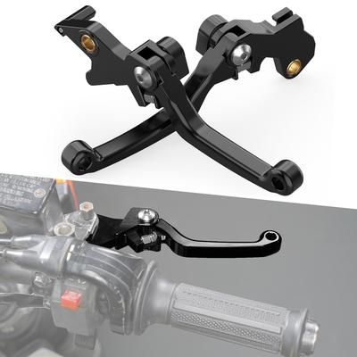 For 2011-2024 Suzuki DR650 S DR650 SE Short Brake Lever Motorcycle Shorty Brake Clutch Levers for DR650S DR650SE
