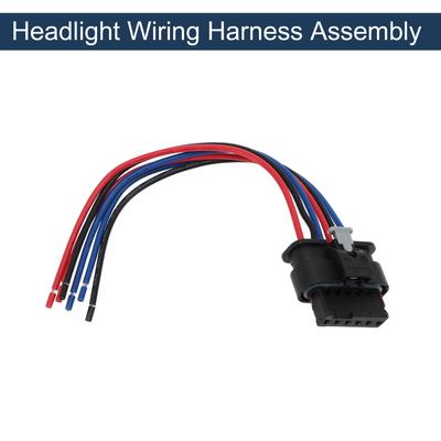 X Autohaux No.61132359993 Headlight Wiring Harness Assembly for BMW 1 2 3 Series F20 11-21