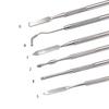 12 Pcs Wax Knife Kit Carve Clay Sculpture Tool Blade Pottery Metal Modeling Set Dental Jewelry Making