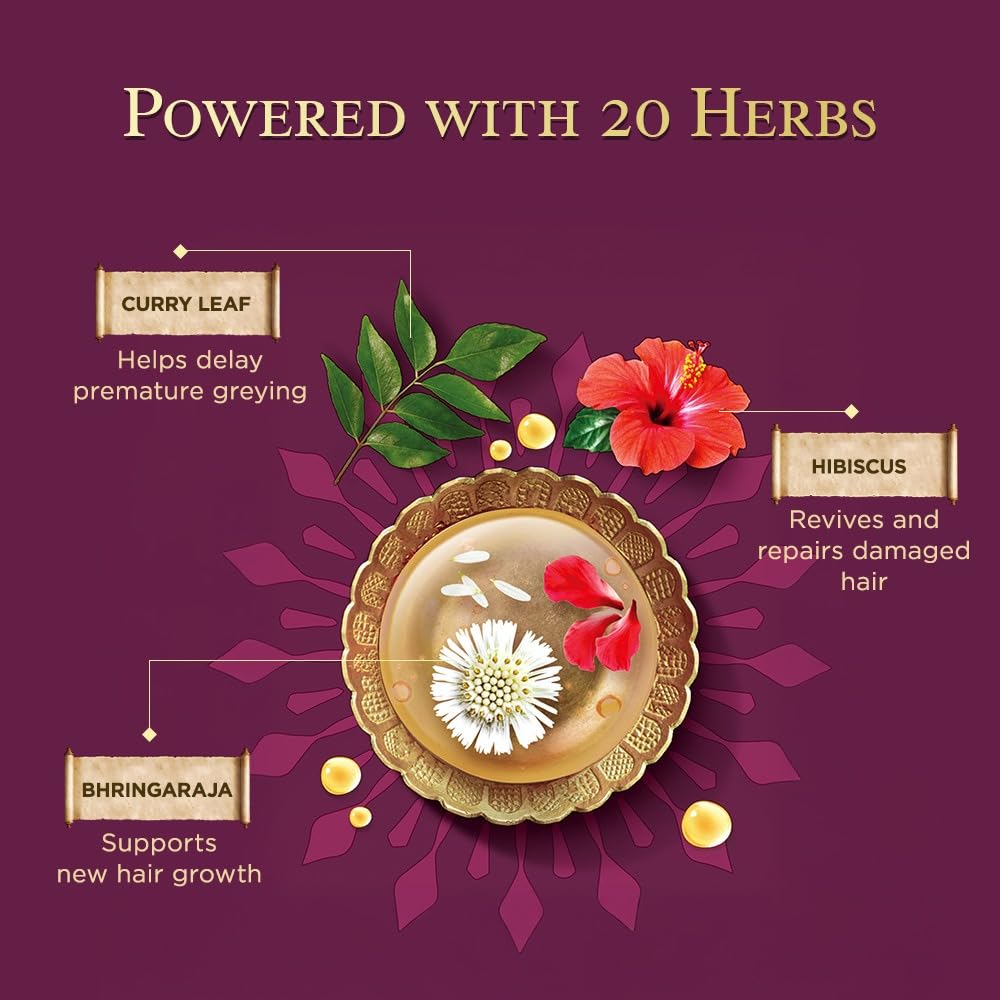 Himalaya Ayurveda Secrets Hair Growth Oil 200 Ml Pack of 1 | Ayurvedic Scalp & Hair Strengthening Oil