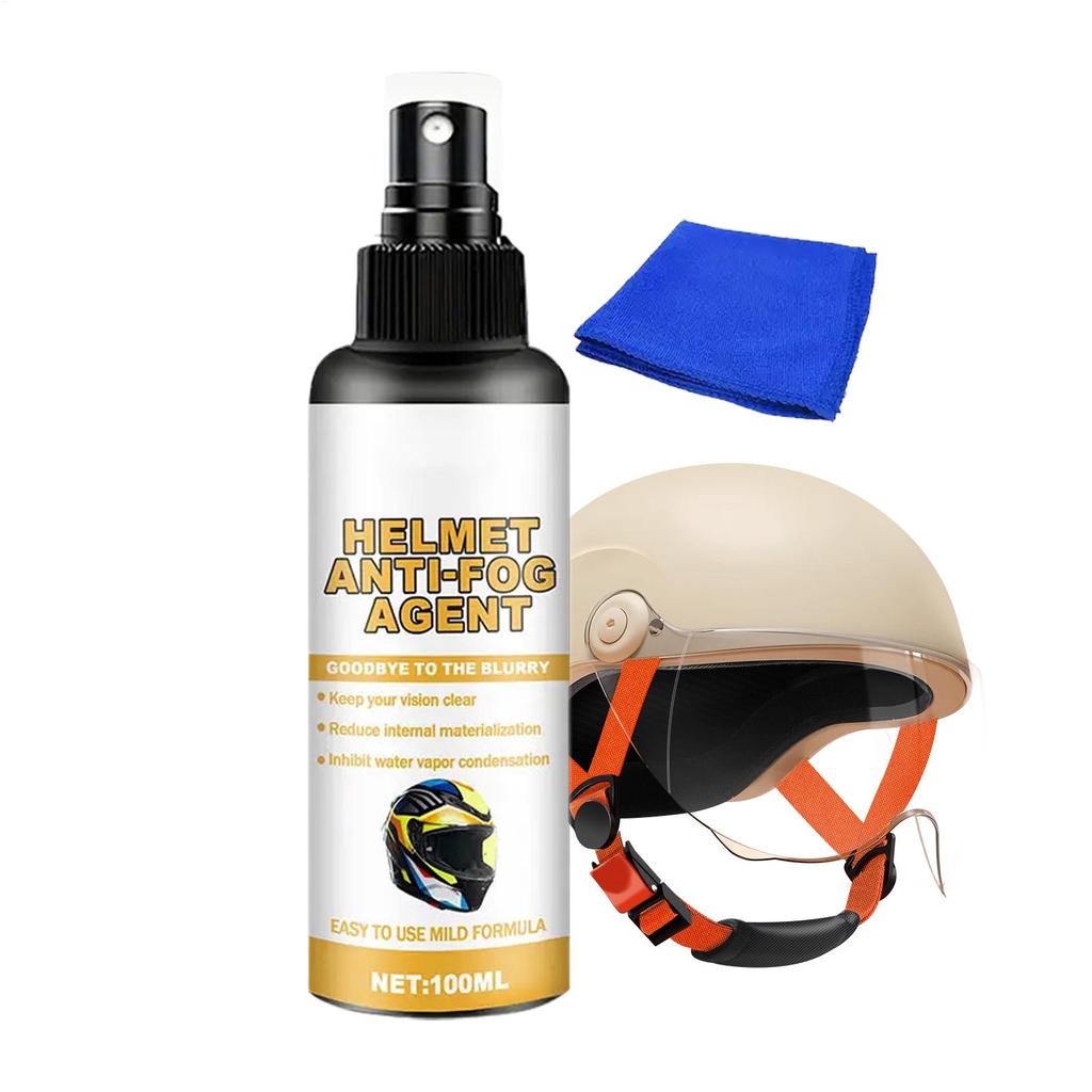 NEW Anti Fog Lens Spray Cleaning Coating Defogger 100ml Helmet Visor Defogging Fluid For Lens Glasses Goggles Windshield Mirrors