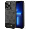 Capa para iPhone 14 Pro Max Guess 4G Stripe Cinza