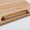 Brown Brass Brushed Wardrobe Door Furniture Handle Drawer Kitchen Cabinets Pull Handle