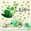 St. Patrick's Day Clover Hat Bedroom Living Room Festive Atmosphere Decorative Stickers
