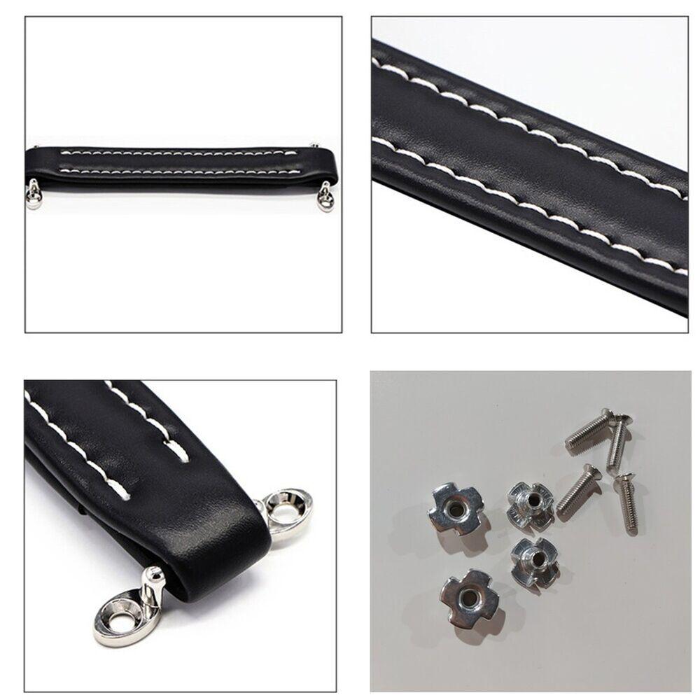 Replacement Leather Guitar AMP Handle Vintage Style Handle Guitar Amplifiers Speaker